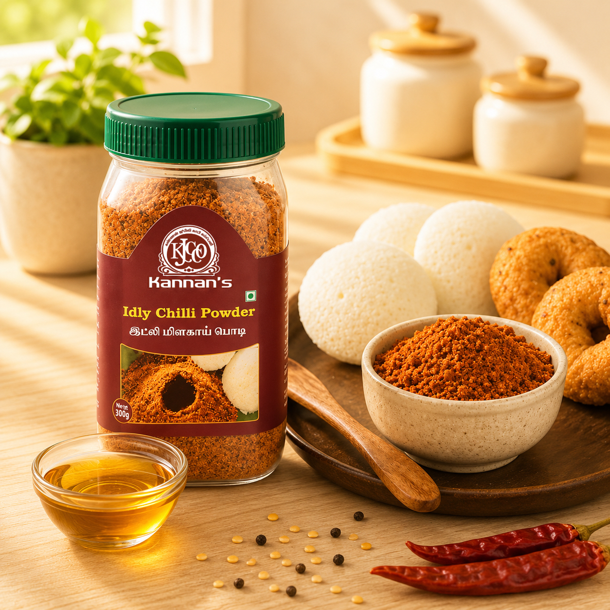 Kannan’s Idly Chilly Powder