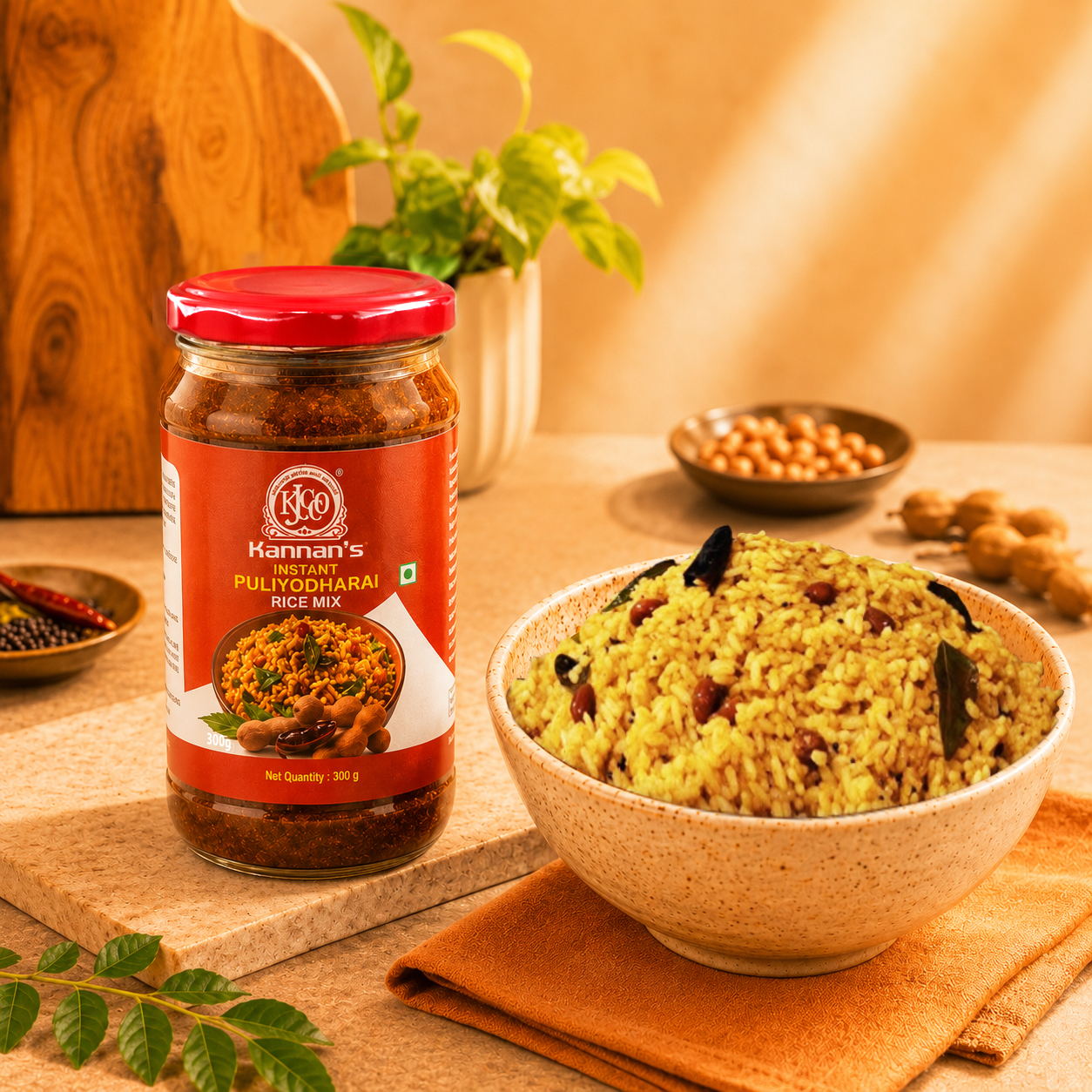 Kannan's Puliyodharai Paste