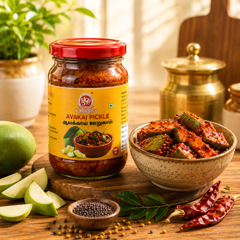 Kannan’s Avakai Pickle