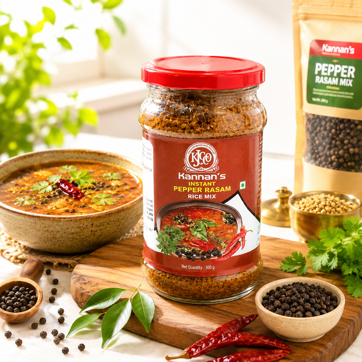 Kannan’s Instant Pepper Rasam Rice Mix